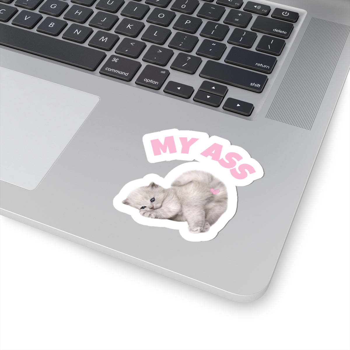 Cheeky Kitten Kiss-Cut Stickers