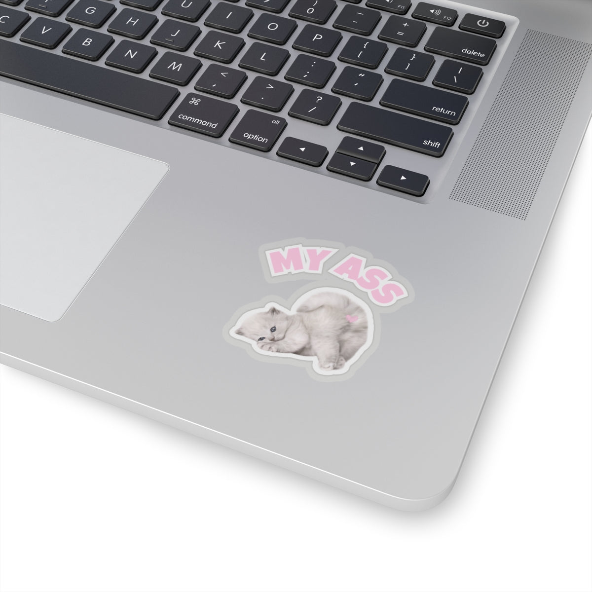 Cheeky Kitten Kiss-Cut Stickers