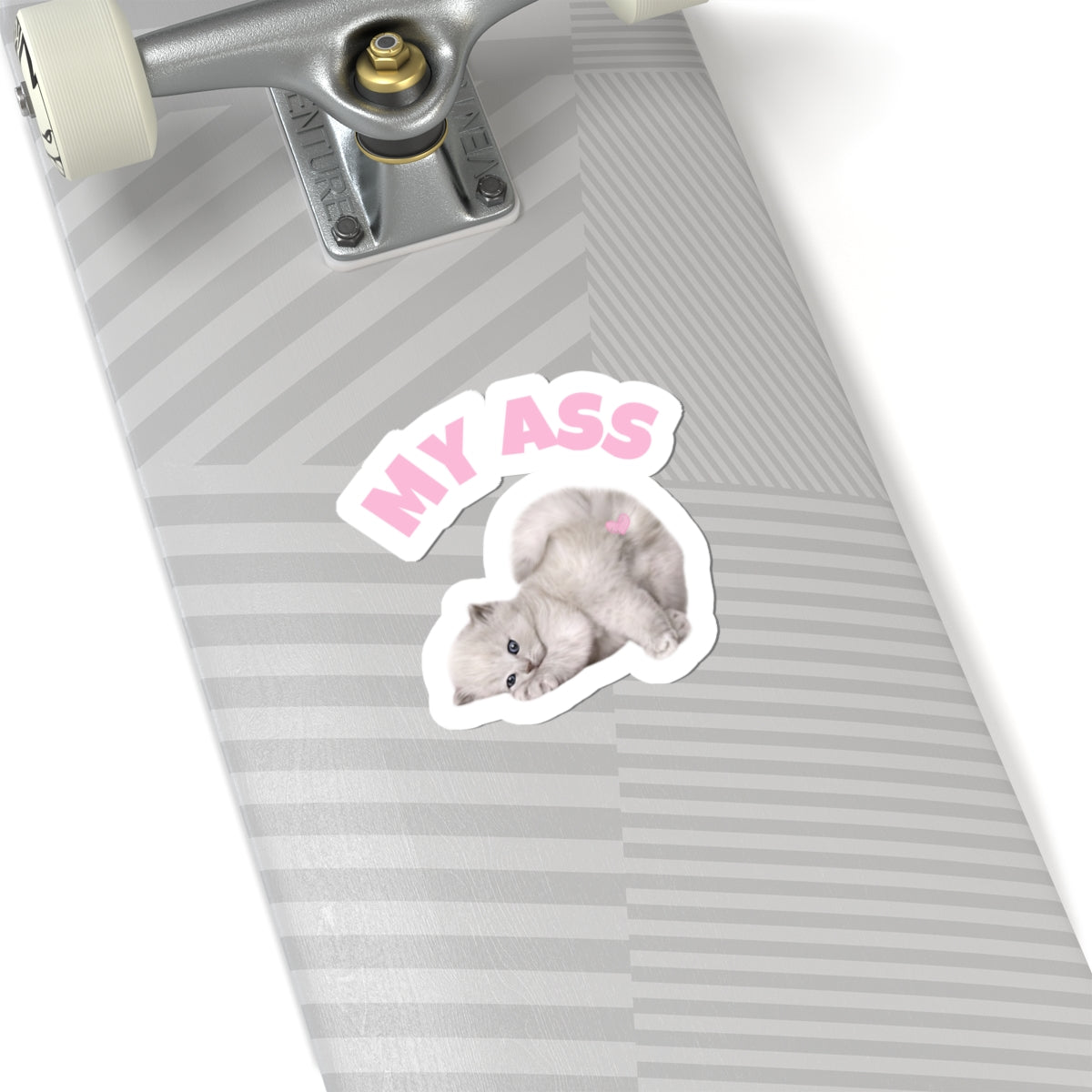 Cheeky Kitten Kiss-Cut Stickers