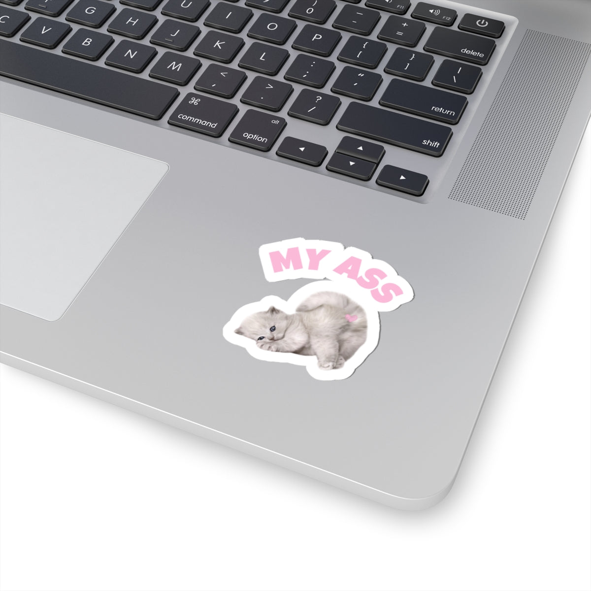 Cheeky Kitten Kiss-Cut Stickers