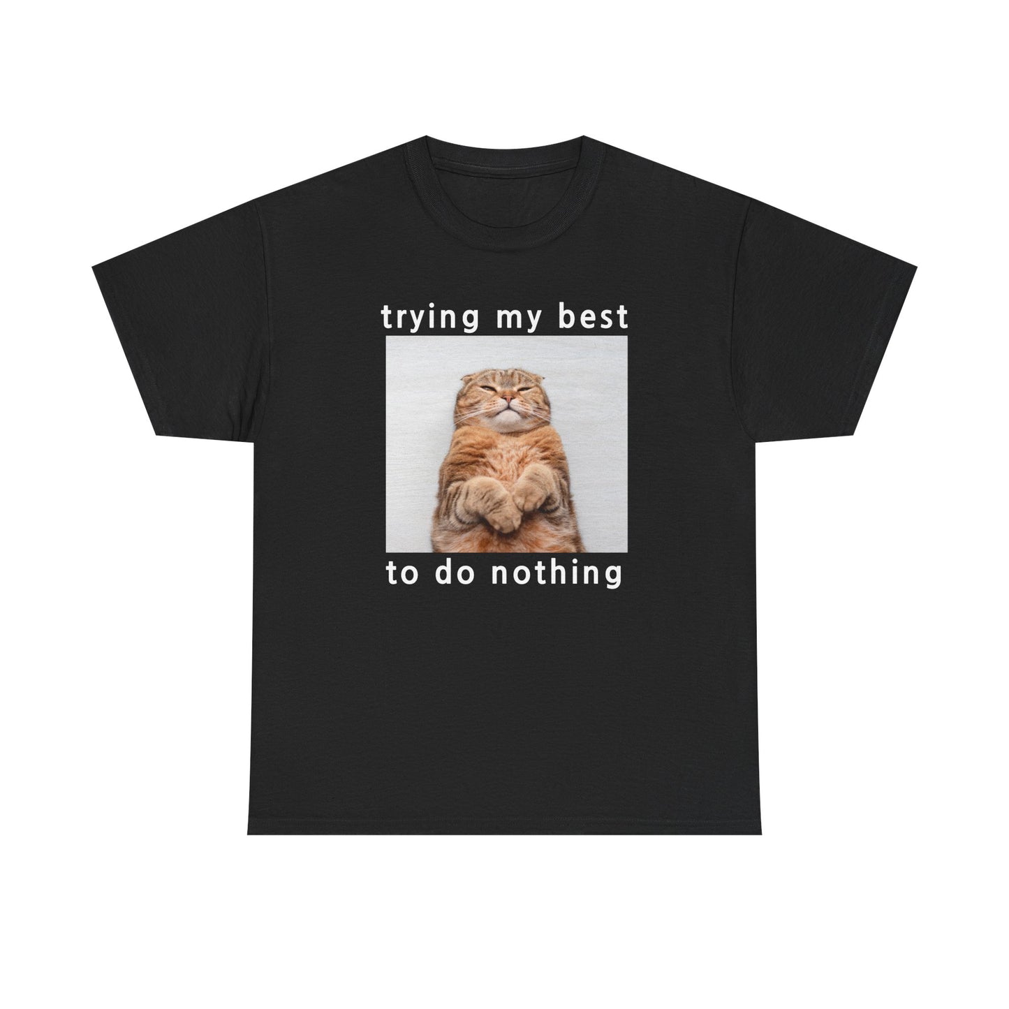 Trying My Best to Do Nothing T-shirt