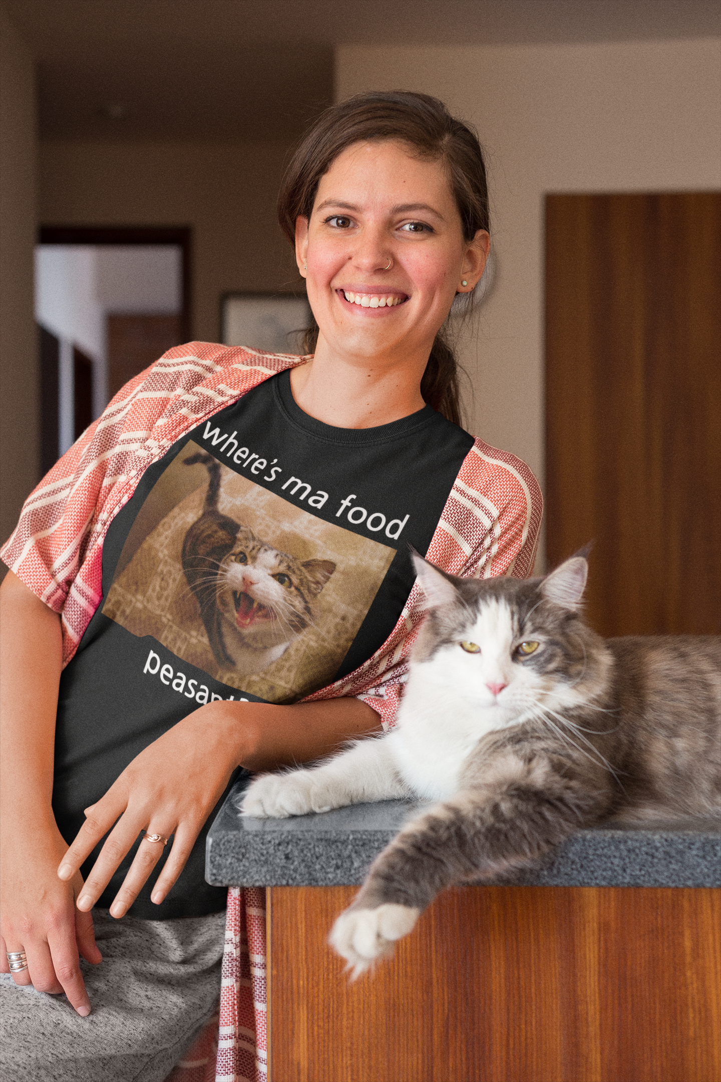 Where's My Food, Peasant? T-shirt