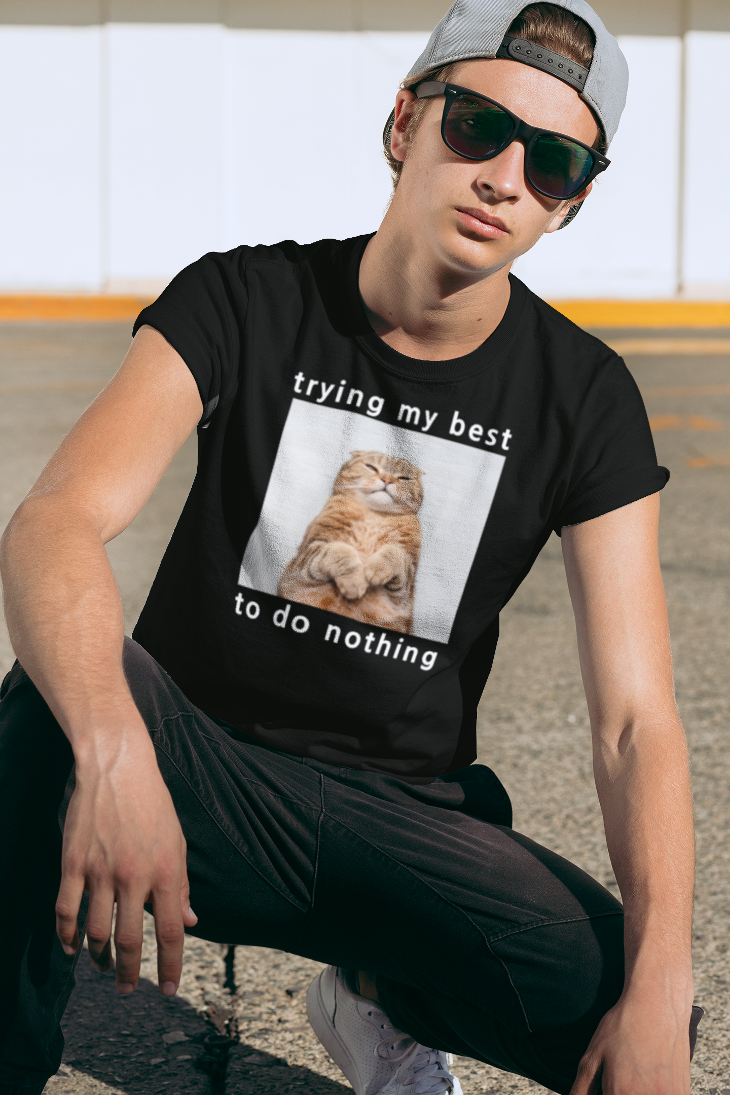 Trying My Best to Do Nothing T-shirt