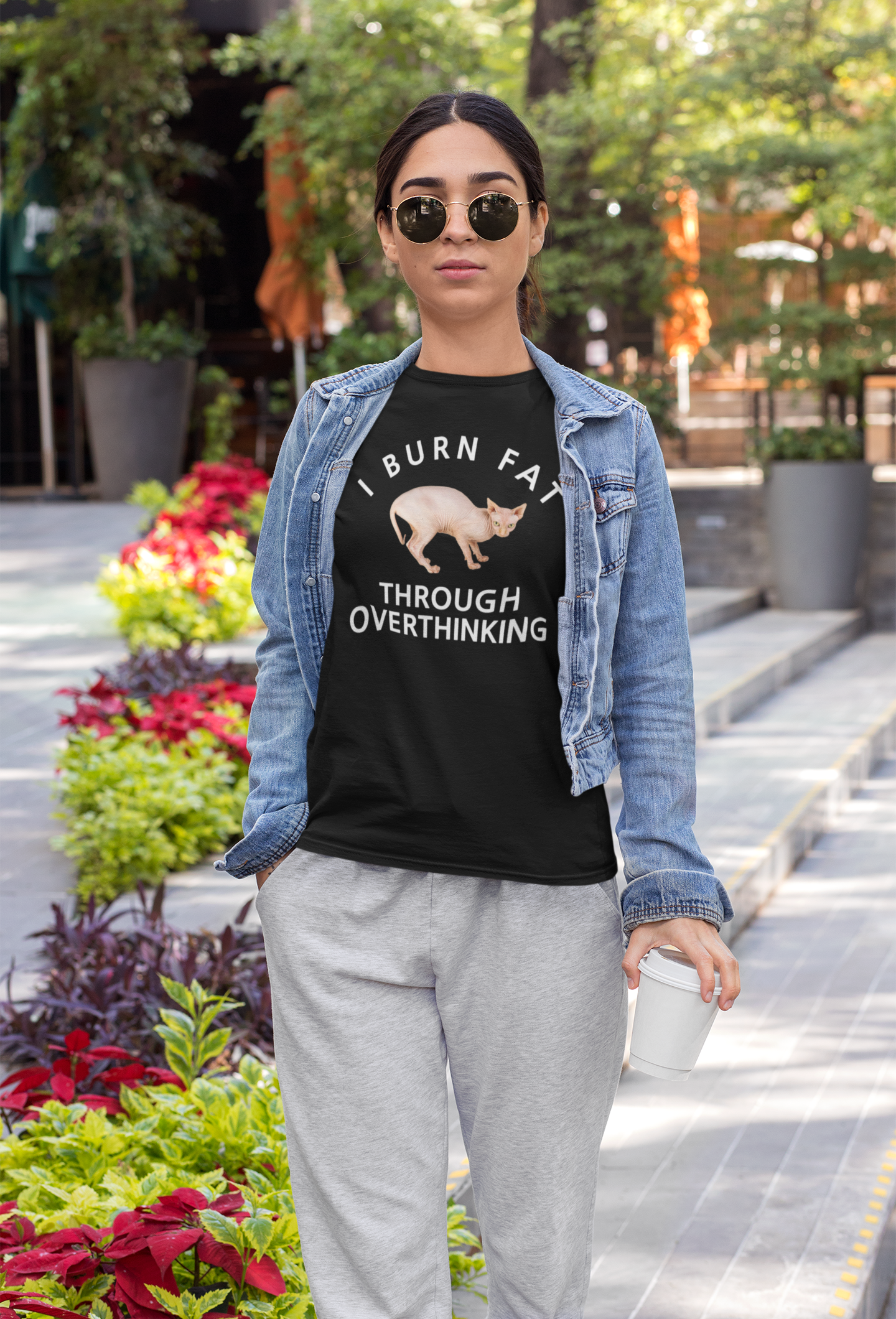 I Burn Fat Through Overthinking T-shirt